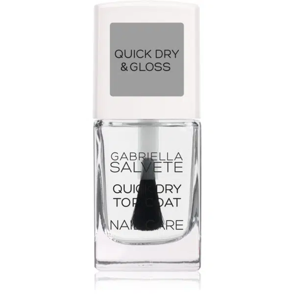 Gabriella Salvete Nail Care Quick Dry & Gloss rýchloschnúci vrchný lak 11 ml