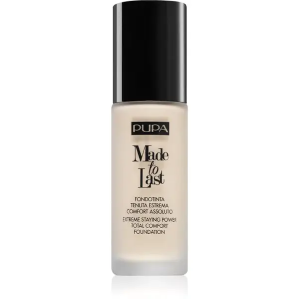 PUPA Milano Made to Last dlhotrvajúci tekutý make-up odtieň 020 Light Beige 30 ml