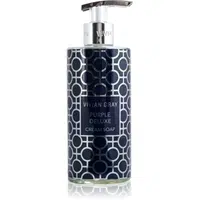 Vivian Gray Purple Deluxe Jasmine & Patchouli luxusné tekuté mydlo na ruky s parfumáciou 400 ml