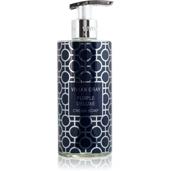 Vivian Gray Purple Deluxe Jasmine & Patchouli luxusné tekuté mydlo na ruky s parfumáciou 400 ml