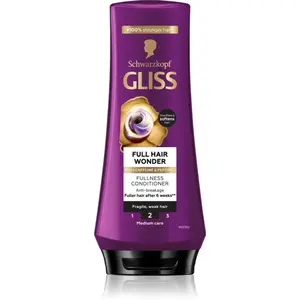 Schwarzkopf Gliss Full Hair Wonder regeneračný balzam pre krehké vlasy 200 ml