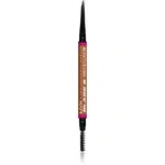 NYX Professional Makeup Blade & Shade ceruzka na obočie s kefkou odtieň 05 Auburn g