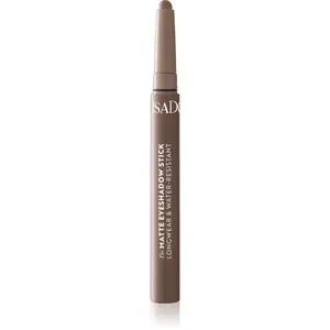 IsaDora The Eyeshadow Stick Matte dlhotrvajúce očné tiene v ceruzke s matným efektom odtieň 63 Cool Taupe 1.2 g