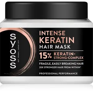 Syoss Intense Keratin intenzívna maska na vlasy s keratínom 400 ml