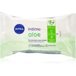 Nivea Intimo Aloe obrúsky na intímnu hygienu 15 ks