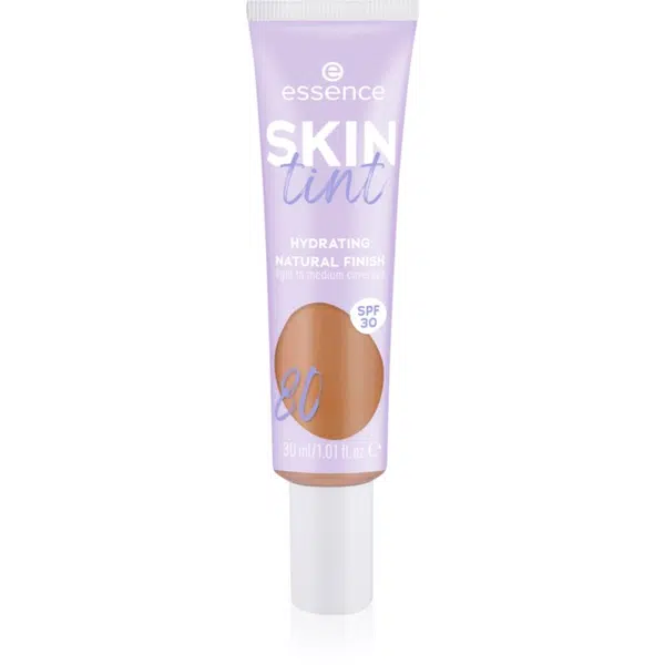 essence SKIN tint ľahký hydratačný make-up SPF 30 odtieň 80 30 ml