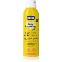 Chicco Baby Moments Sun ochranný sprej pre deti 0 m+ 150 ml