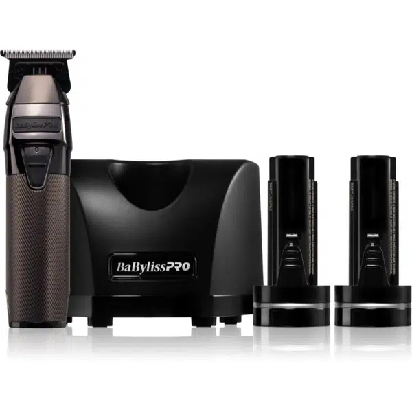 BaByliss PRO Skeleton Snap FX797E zastrihávač vlasov a fúzov s nabíjacím stojanom 1 ks