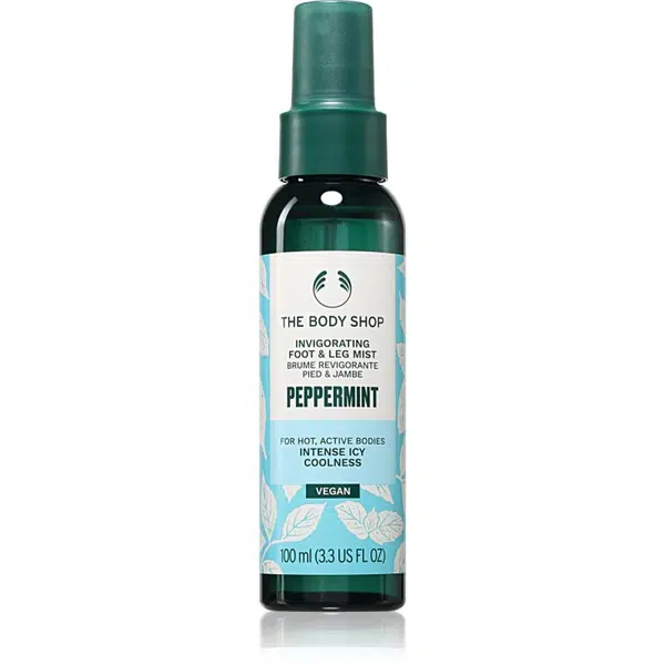 The Body Shop Peppermint Foot Spray sprej na nohy s chladivým účinkom 100 ml