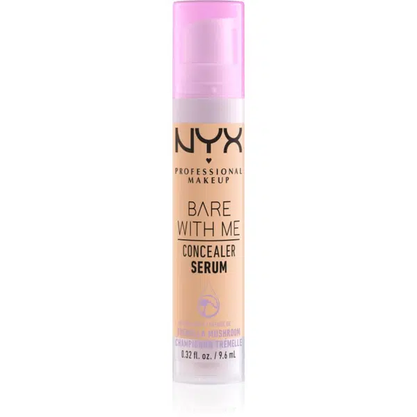 NYX Professional Makeup Bare With Me Concealer Serum hydratačný korektor 2 v 1 odtieň 04 Beige 9,6 ml