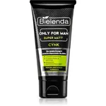 Bielenda Only for Men Super Mat hydratačný gel proti lesknutiu pleti a rozšíreným pórom 50 ml