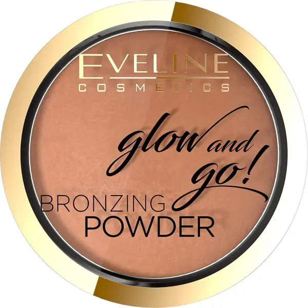 Eveline Cosmetics Glow & Go bronzujúci púder odtieň 02 8.5 g