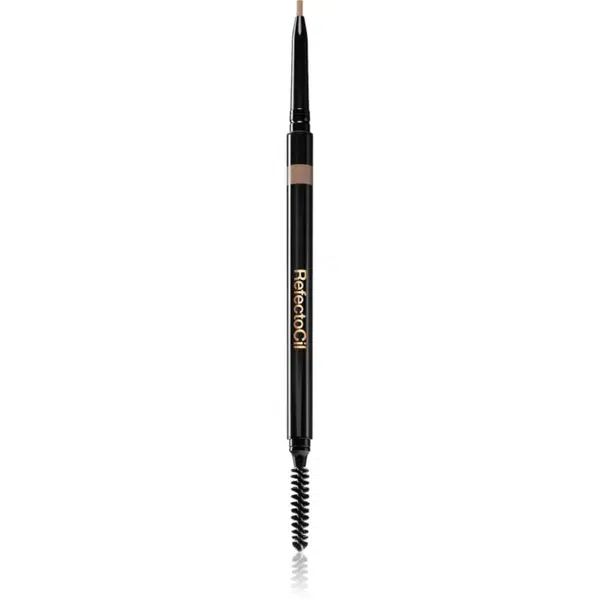 RefectoCil Brow vodeodolná ceruzka na obočie s kefkou odtieň 02 Medium Brown 1 ks