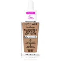 Wet n Wild BareFocus Niacinamide Skin Tint ľahký hydratačný make-up odtieň Deep (Warm) 32 ml