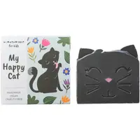 Almara Soap My Happy Cat ručne vyrobené mydlo s vôňou broskyne pre deti 100 g