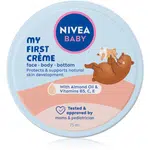 NIVEA BABY multifunkčný krém na tvár a telo 75 ml