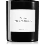Candly & Co. No. 8 To Me, You Are Perfect vonná sviečka 250 g