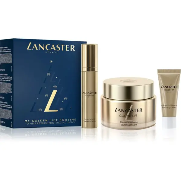 Lancaster Golden Lift darčeková sada pre dokonalú pleť