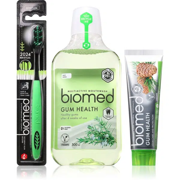 Biomed Gum Health Set sada zubnej starostlivosti pre citlivé ďasná