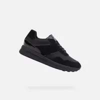 Black women's sneakers Geox Runntix - Women's
