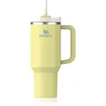 Stanley Quencher H2.O FlowState™ Tumbler tumbler z nehrdzavejúcej ocele s rúrkou veľký Pomelo 1180 ml