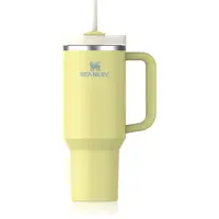 Stanley Quencher H2.O FlowState™ Tumbler tumbler z nehrdzavejúcej ocele s rúrkou veľký Pomelo 1180 ml