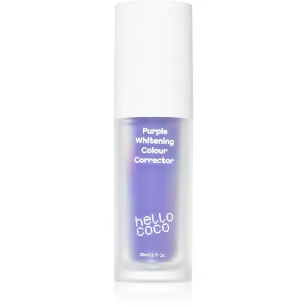 Hello Coco Purple Whitening Colour Corrector bieliaca zubná pasta 30 ml