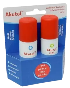 AVEPHARMA Akutol duo pack Akutol sprej + Akutol stop sprej 2 x 60 ml