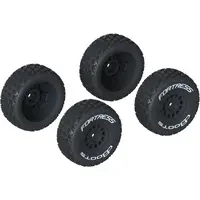 Arrma kolesá s pneumatikami dBoots FORTRESS, disková možnosť (4)