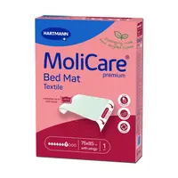 Molicare Bed Mat textilní podložka se záložkami 7 kapek 75 x 85 cm savost 1945  ml