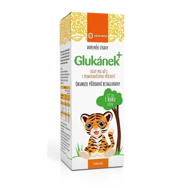 Glukánek+ Sirup pro děti 150ml