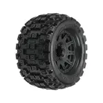 Pro-Line koleso 3.8", pneu Badlands MX38, disk Raid H17 čierny (2)