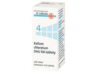 Kalium Chloratum DHU D6(D12) 200 neobalených tablet