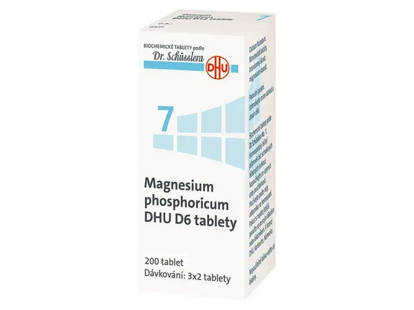 Magnesium Phosphoricum DHU D6(D12) 200 neobalených tablet