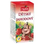 Apotheke Dětský Ovocný čaj Jahodový 20x2g