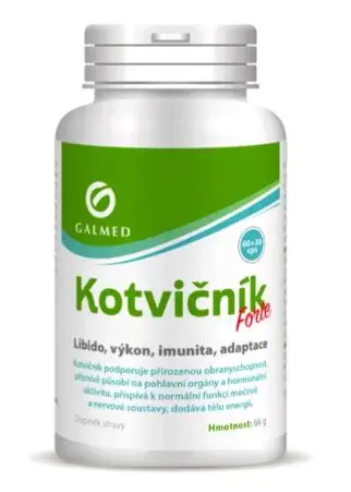 Kotvičník Forte 60+30 kapslí Galmed