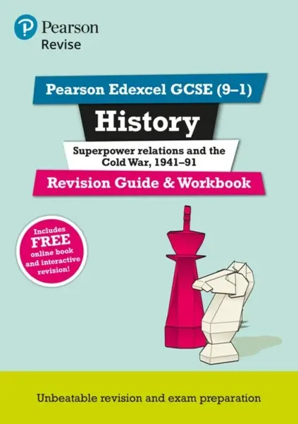 Pearson REVISE Edexcel GCSE History Superpower relations and the Cold War Revision Guide incl. online revision and quizzes - for 2026, 2027 exams - Br