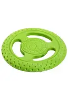 Hračka pes frisbee maxi plovoucí z TPR zelená Kiwi