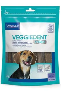 C.E.T. pes  Veggiedent Fresh M 15ks