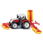 SIKU Blister - traktor Steyr so sekacími nadstavcami