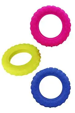 Hračka pes pneumatika plovací vanilková malá  SP