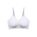 BABYONO Podprsenka tehotenská a na dojčenie biela veľ. E70-75