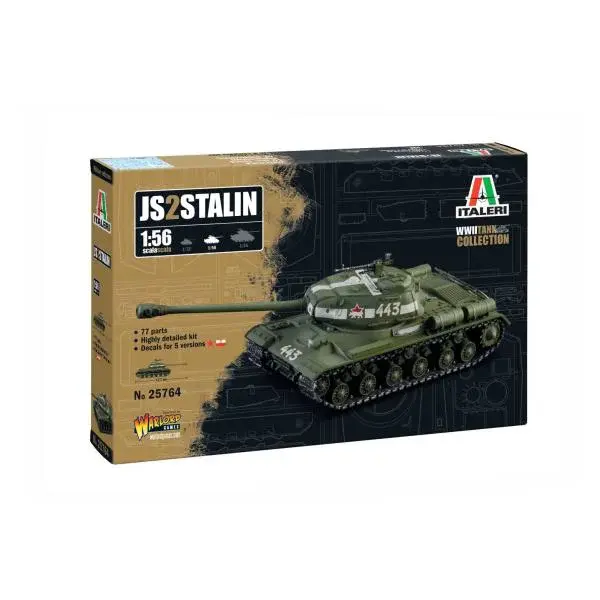 Model Kit tank 25764 - Josef Stalin JS-2 (1:56)