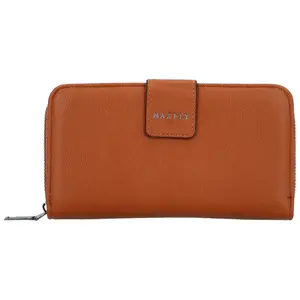 Trendy dámská koženková peněženka MaxFly Fabriz, camel
