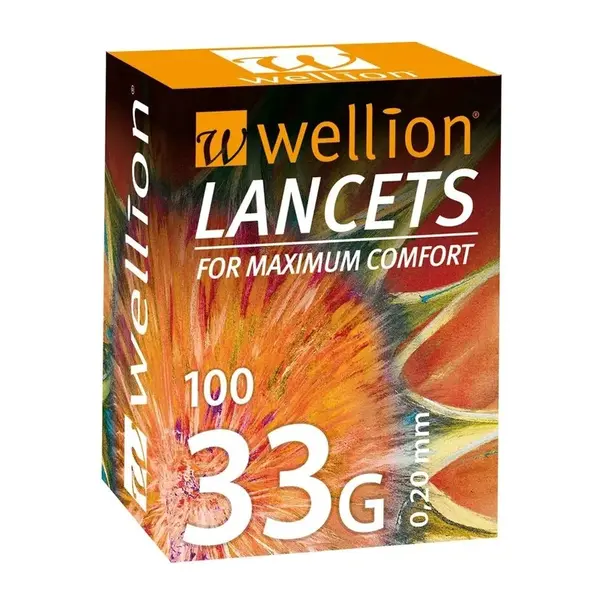 Lancety Wellion jednorázová sterilní 100ks
