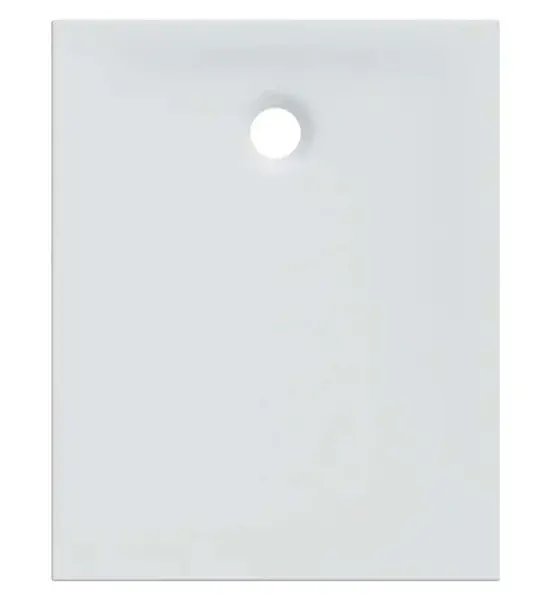 Geberit Nemea - Sprchová vanička 100x80 cm, protiskluz, matná bílá 550.593.00.1