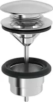 Hansa Príslušenstvo - Umývadlová výpusť Push-Open, brúsená oceľ 0764010080