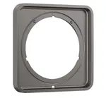 Axor ShowerSelect ID - Predĺženie 17x17 cm, kefovaný čierny chróm 13640340