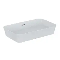 Ideal Standard Ipalyss - Umývadlo na dosku, 65x40 cm, s prepadom, Ideal Plus, biela E1887MA