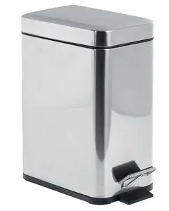 Aqualine Simple Line - Odpadkový koš, 5l, leštěná nerez GAQ005